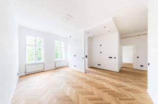 Wohnung kaufen in 10318 Karlshorst, Kernsaniertes Altbaujuwel mit 3,70 m Decken & edlem Fischgrätparkett zwischen Tierpark und Wuhlheide