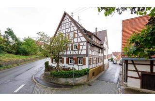 Wohnung kaufen in 72116 Mössingen, 4-Zimmerwohnung zum Wohlfühlen im charmanten Fachwerkhaus