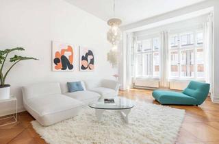 Wohnung kaufen in Oranienburger Straße 69, 10117 Mitte, Am Monbijoupark, Mitte: Imposante 5-Zimmer Altbauwohnung mit außergewöhnlichen Deckenhöhen