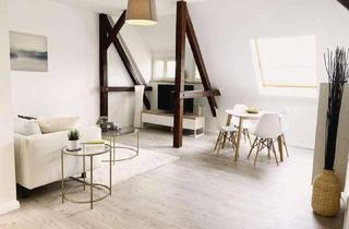 Wohnung mieten in Papiermühlstr. 1a, 04299 Leipzig, Helle 2-Zimmer-Dachgeschosswohnung mit Loggia & charmanten Holzbalken