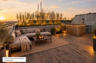 Penthouse mieten in 63743 Aschaffenburg, Stilvolles Penthouse mit Dachterrasse und Blick auf das Aschaffenburger Schloss
