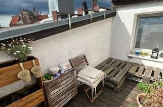 Wohnung mieten in Dankwartstraße 61, 23966 Altstadt, 3-Zimmer-Altbauwohnung mit Balkon & Altstadtblick in Wismar