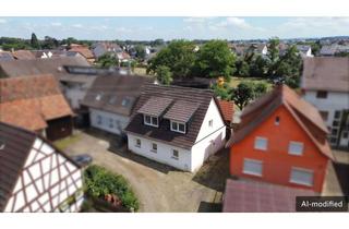 Haus kaufen in 79365 Rheinhausen, Großes Grundstück, grüne Lage, fast geschafft: Ihr neues Zuhause