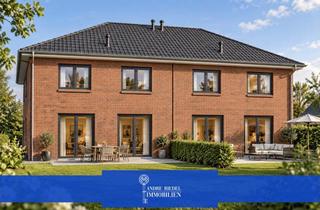 Villa kaufen in 22848 Norderstedt, Stadtvilla-Doppelhaushälfte | Neubau | PV + Speicher | Feldrandlage | KfW 40+