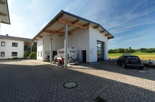 Gewerbeimmobilie kaufen in Nupplingerstr. 3a, 84371 Triftern, neuwertige KFZ und Motorrad Werkstatt mit Ausstellungshalle - Gebäude 2