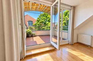 Wohnung mieten in 16727 Velten, Modernisierte 3-Zimmer Dachgeschosswohnung mit großem Balkon & Tiefgarage in Velten