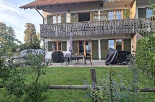 Wohnung mieten in 82547 Eurasburg, Helle 3 Zimmerwohnung mit Terasse und Garten