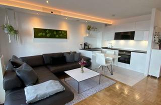 Wohnung mieten in 80937 München, möblierte 2-Zimmerwohnung mit Küche, Westbalkon und Badewanne in guter Lage
