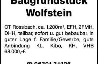 Immobilie kaufen in 67752 Wolfstein, Sonstiges in Wolfstein (67752)