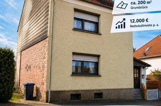 Haus kaufen in 66640 Namborn, Namborn - Voll vermietetes freistehendes Zweifamilienhaus