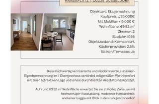 Wohnung kaufen in 40239 Düsseldorf, Düsseldorf - Eigentumswohnung zum Kauf ( Hansaplatz 1, Düsseldorf )