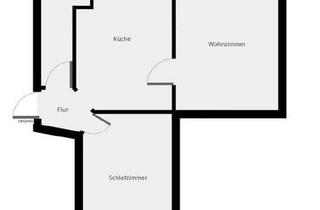 Wohnung kaufen in 20251 Eppendorf, Direkt am UKE: 2-Zimmer-Altbau mit Wohnküche - 2er-WG, Kapitalanlage, eigenes Zuhause in Eppendorf