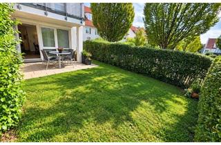 Wohnung kaufen in 70736 Fellbach, Schöne EG-Wohnung mit Gärtchen und Terrasse in ruhiger Feldnähe