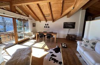 Wohnung kaufen in 82467 Garmisch-Partenkirchen, Lichtdurchflutete Dachgeschosswohnung in zentraler Lage mit Alpspitzblick