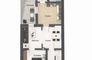 Wohnung mieten in Weiherstraße 94, 51373 Wiesdorf, Kernsanierte Erdgeschosswohnung mit eigenem Gartenanteil und Terrasse