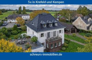 Villa kaufen in 47802 Verberg, Ausnahmeimmobilie - Stilvolle Villa auf parkähnlichem Garten und Baugrundstück in KR-Verberg!