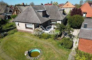 Einfamilienhaus kaufen in Dorfstraße 39, 24217 Stakendorf, Freistehendes Raumwunder in Ostseenähe: Großzügiges Familiendomizil mit 4 Garagen & XXL-Grundstück