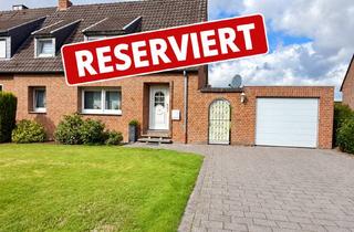 Doppelhaushälfte kaufen in 47546 Kalkar, Familienglück am alten Deich, modernisierte Doppelhaushälfte mit großem Garten und freiem Feldblick