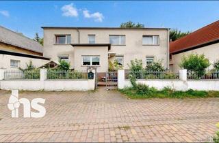 Einfamilienhaus kaufen in Bennstedter Straße, 06198 Salzmünde, PROVISIONSFREI: Einfamilienhaus in Salzatal/Köllme mit 7 Zimmern & Nebengebäude