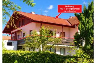 Wohnung kaufen in Grubfeldweg 15, 86989 Steingaden, Wie ein kleines Reihenhaus - einzigartige Maisonettewohnung mit traumhaften Balkon in Steingaden