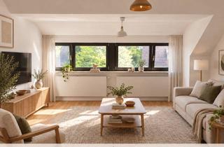 Wohnung kaufen in 70597 Sonnenberg, Wohnen mit Charakter: 2,5-Zimmer-Dachgeschosswohnung in Stuttgart-Sonnenberg