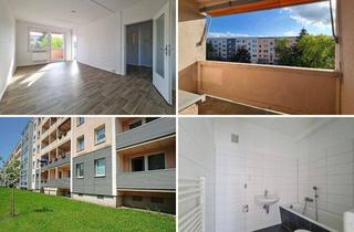 Wohnung mieten in Maxim-Gorki-Straße 23, 09599 Freiberg, Helle, moderne 3 Zimmerwohnung mit Balkon & chicen Wannenbad (Stellplatz auf Anfrage)