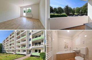 Wohnung mieten in Ernst-Schneller-Straße 29, 09557 Flöha, 2 Warmmieten geschenkt*: chice, renovierte Balkonwohnung im beliebten 1. Obergeschoss