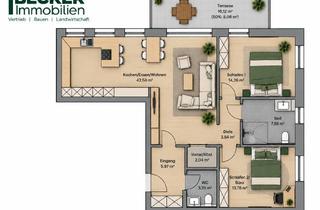 Wohnung kaufen in 59929 Brilon, Großzügige Neubau Wohnung mit Terrasse, Garten & ca. 101 m² Wohnfläche Eigentumswohnung