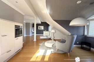 Wohnung kaufen in 63743 Schweinheim, BERK Immobilien – Stilvolle DG-Wohnung mit großer Dachterrasse und Weitblick auf der Schweinheimer H