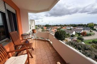 Wohnung kaufen in 86641 Rain, Modernisierte 3,5-Z.-ETW mit 2 Balkonen, TG-Stellplatz & Blick über die Dächer der Stadt Rain!