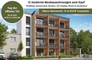 Wohnung kaufen in 83278 Traunstein, 12 Neubauwohnungen in Traunstein