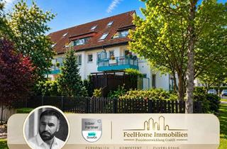 Wohnung kaufen in Am Wachtelberg, 14542 Werder (Havel), Wohnen auf zwei Ebenen – 3-Zimmer-Maisonette mit Dachterrasse & TG
