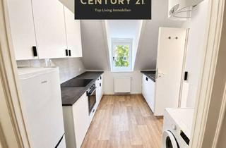 Wohnung kaufen in 65185 Wiesbaden, Altbaucharme unterm Dach – vermietete 2ZW mit Renovierungspotenzial