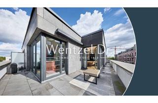 Wohnung kaufen in 22041 Wandsbek, Exklusive 3-Zimmer-Maisonette im Staffelgeschoss mit großzügiger Dachterrasse: Modernes Wohnen auf z