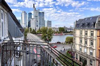 Wohnung mieten in Schweizer Straße, 60594 Sachsenhausen, Altbauwohnung mit Skylineblick - Befristet zu vermieten für 3 Jahre!