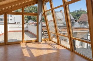 Wohnung mieten in 69469 Weinheim, Exklusive Stadtresidenz mit spektakulärer Dachterrassen-Atmosphäre und Burgblick!