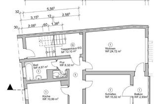 Wohnung mieten in Feuerwehrstraße 42, 77933 Lahr, Wohnen im Grünen: helle 2-Zimmer-Wohnung mit Balkon und Einbauküche in Lahr