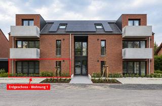 Wohnung mieten in 59348 Lüdinghausen, Neuwertige 3-Zimmer-Erdgeschosswohnung mit Terrasse | KfW 40 Plus | A+ |
