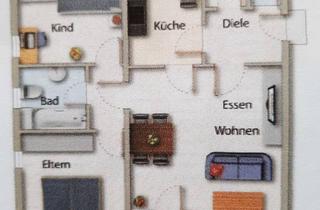 Wohnung mieten in 73066 Uhingen, Schöne 3-Zimmer-DG-Wohnung in Uhingen