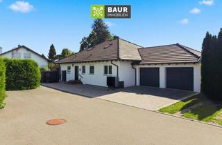 Einfamilienhaus kaufen in 88483 Burgrieden, 360° I Modern, großzügig, bezugsfrei – Bungalow mit Einliegerwohnung und großem Grundstück