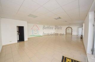 Geschäftslokal mieten in 64832 Babenhausen, DIETZ: Ladengeschäft mit 125 m² Fläche - ideal als Büro, Ausstellung oder Praxis! 2 WCs, Küche vorh.