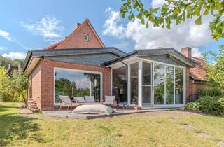 Haus kaufen in 21379 Scharnebeck, Wohnidyll mit Wintergarten auf schönem Grundstück in Parknähe