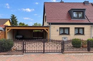 Haus kaufen in Johann-Strauß-Straße 19, 06886 Lutherstadt Wittenberg, Reihenendhaus in Wittenberger Lerchenbergsiedlung zu verkaufen!