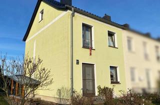 Haus kaufen in 01591 Riesa, Gepflegtes "Schlusslicht" - Reihenendhaus in Stadtrandlage von Riesa