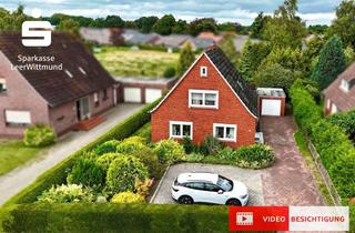 Haus kaufen in 26810 Westoverledingen, Viel Potenzial auf großem Grundstück - Sanierung oder Neubau
