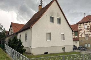 Einfamilienhaus kaufen in Poststraße, 74626 Bretzfeld, sanierungsbed. Einfamilienhaus mit Scheune in ruhiger Lage in Bretzfeld