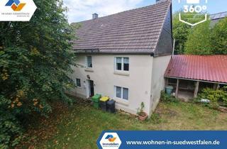 Haus kaufen in 58566 Kierspe, VR Immo: Renovierungsbedürftiges Haus im Grünen mit Ausbaupotenzial