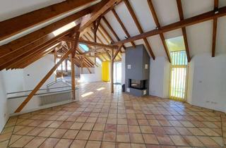 Haus mieten in 76470 Ötigheim, Außergewöhnliches Hinterhaus im Ortskern – ca. 220 m² Wohnen mit besonderer Architektur und drei Ter