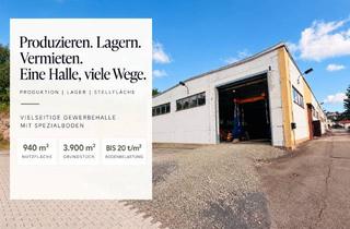 Gewerbeimmobilie kaufen in 98596 Trusetal, PRODUZIEREN. LAGERN. VERMIETEN. – EINE HALLE, VIELE WEGE.