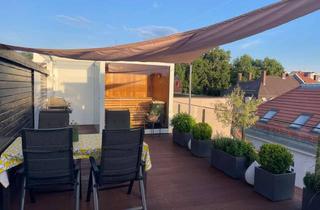 Wohnung kaufen in 86153 Innenstadt, Über den Dächern Augsburgs: 3,5 Zimmer mit großer Dachterrasse und privater Sauna